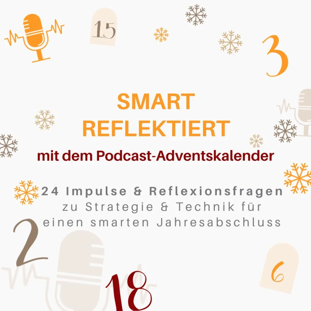 Titelbild Adventskalender Podcast Smart reflektiert